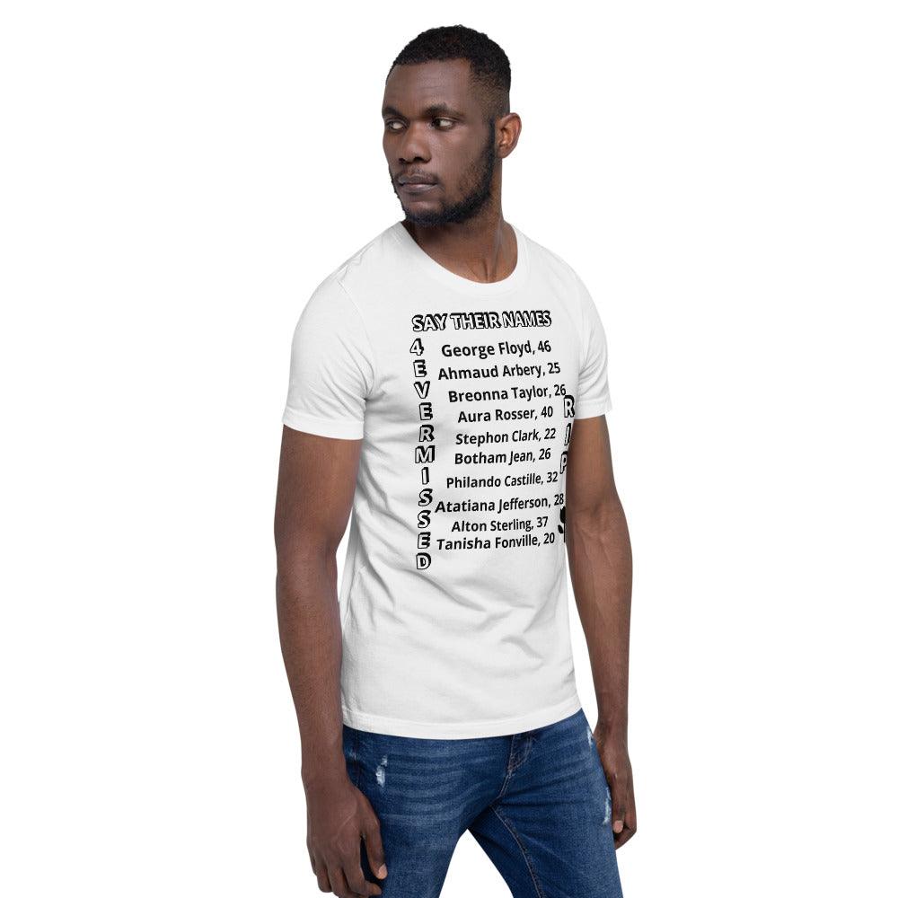 4ever Remembered Short-Sleeve Unisex Tee - Lady Vals Vanity