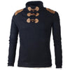 Autumn Men's Sweater Pullover Male Long Sleeve Knitted Turtleneck Sweaters slim fit Black Gray Pullovers S-2XL - Lady Vals Vanity