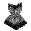 Sexy Lingerie Silk Satin Nightwear - 