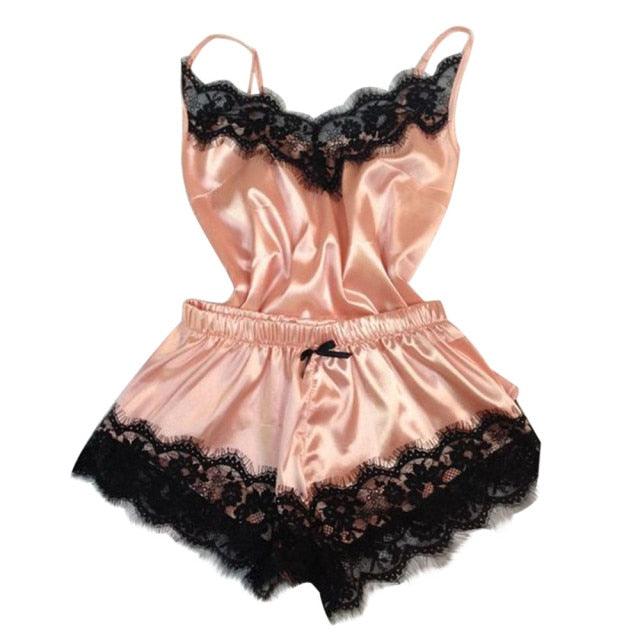 Sexy Lingerie Silk Satin Nightwear - "I'M PERKY" Boutique