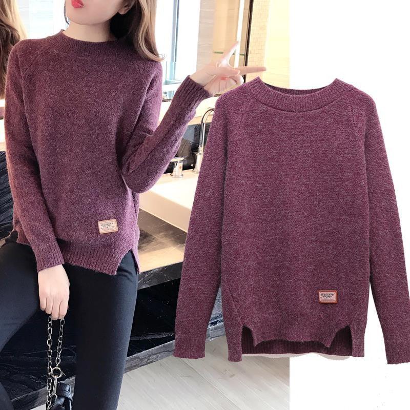 Fall / Winter Women Sweaters & Pullovers Long Sleeve - Lady Vals Vanity