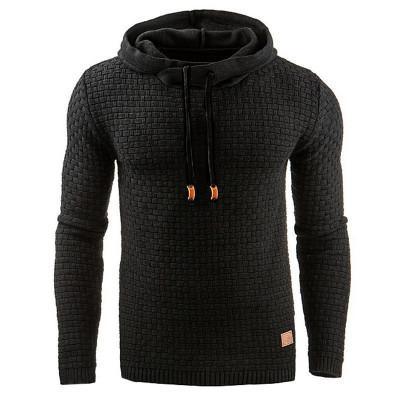 Autumn Winter Warm - Knitted Men's Sweater Casual Hooded Pullover Men Cotton - Lady Vals Vanity