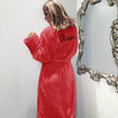 Soft Thick Cute Pink  Robes - 