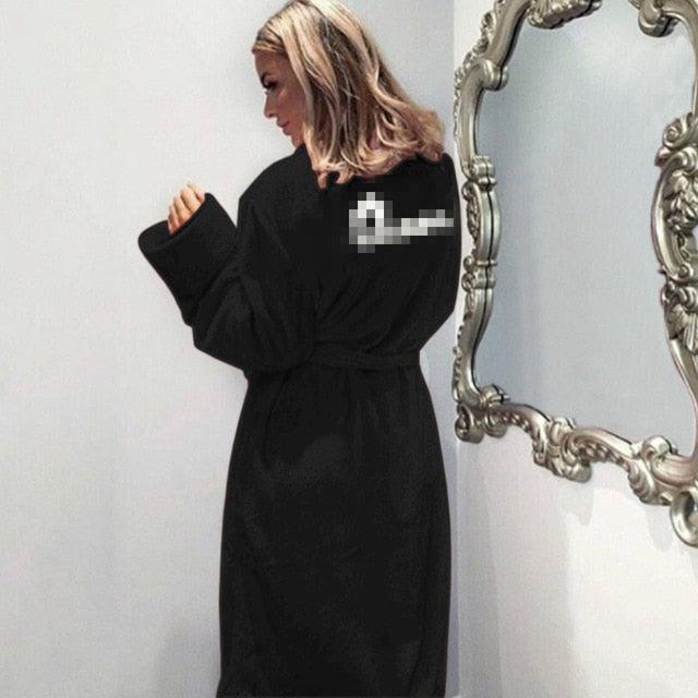Soft Thick Cute Pink  Robes - 