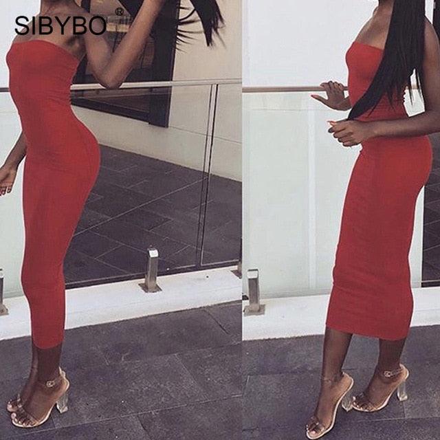 Sibybo Off Shoulder Strapless - "I'M PERKY" Boutique