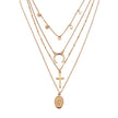 17KM Multilayer Crystal Moon Necklaces & Pendants - Lady Vals Vanity