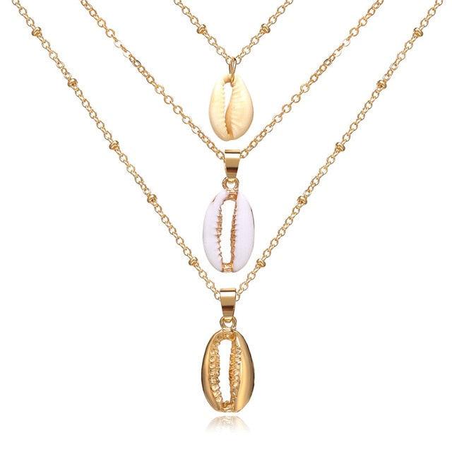 17KM Multilayer Crystal Moon Necklaces & Pendants - Lady Vals Vanity