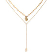 17KM Multilayer Crystal Moon Necklaces & Pendants - Lady Vals Vanity