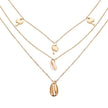 17KM Multilayer Crystal Moon Necklaces & Pendants - Lady Vals Vanity