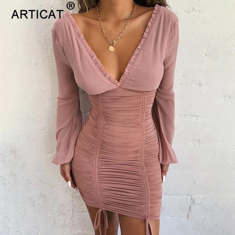 Articat Chiffon Dress - Lady Vals Vanity