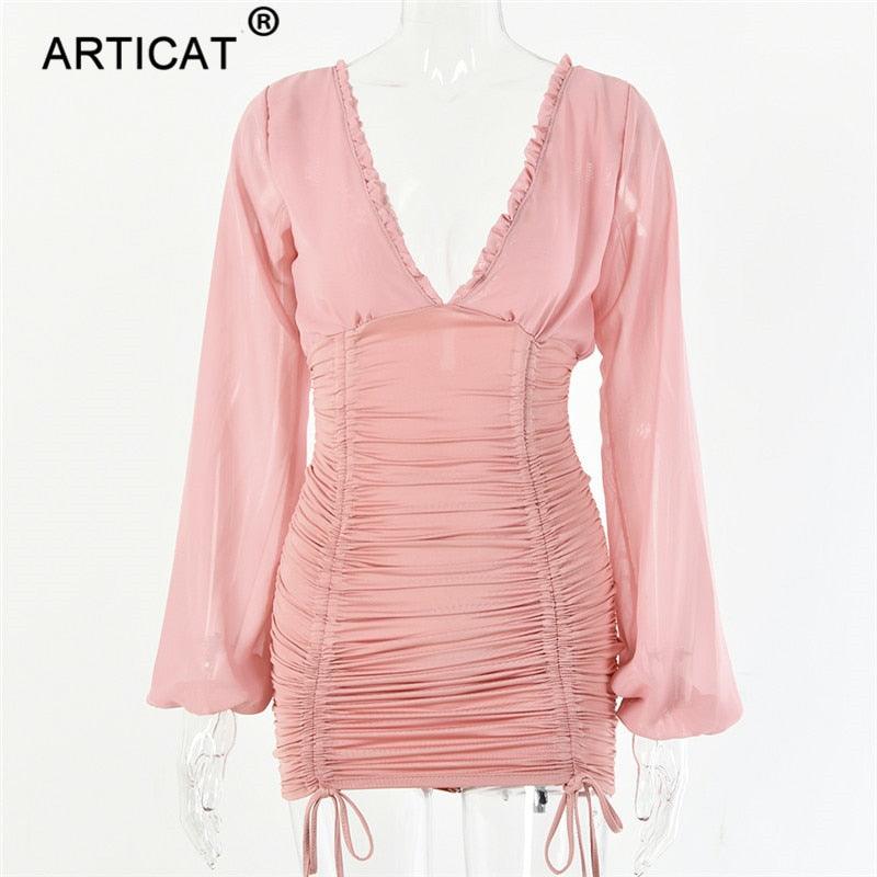 Articat Chiffon Dress - Lady Vals Vanity