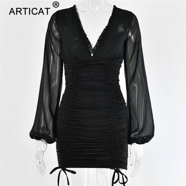 Articat Chiffon Dress - Lady Vals Vanity