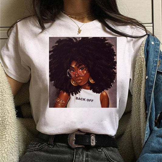 Vogue T Shirt Women Melanin T Shirt - "I'M PERKY" Boutique