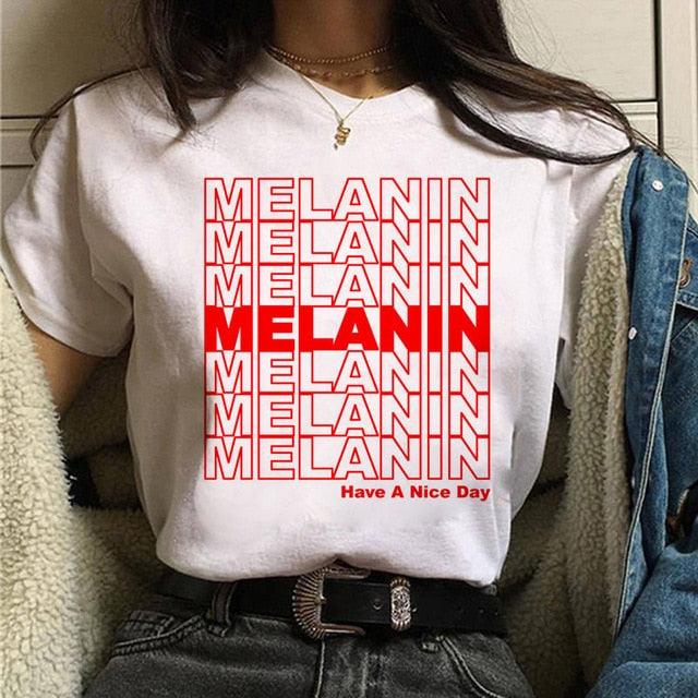 Vogue T Shirt Women Melanin T Shirt - 