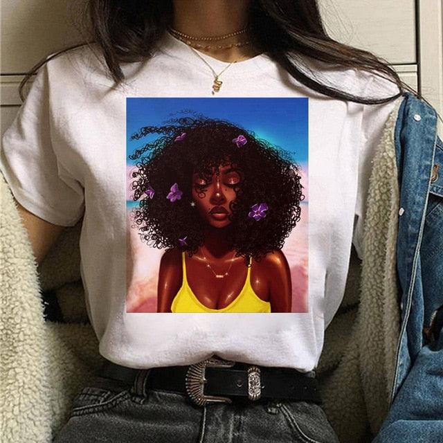 Vogue T Shirt Women Melanin T Shirt - 