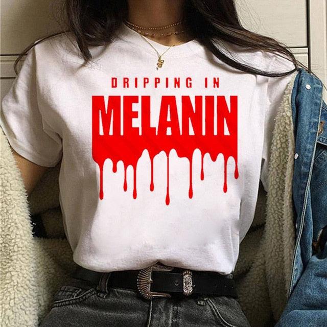 Vogue T Shirt Women Melanin T Shirt - 