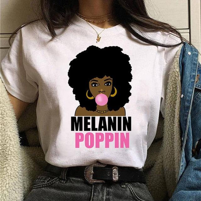 Vogue T Shirt Women Melanin T Shirt - 