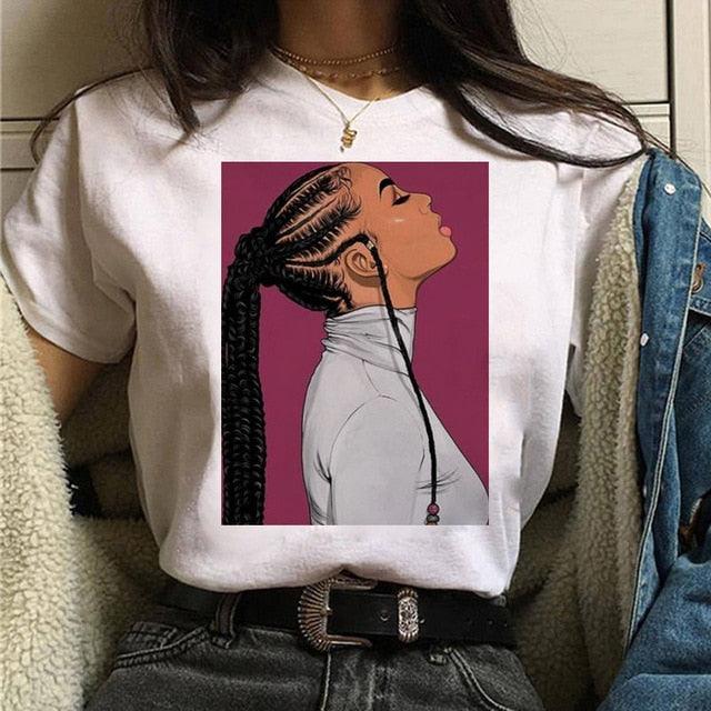 Vogue T Shirt Women Melanin T Shirt - 