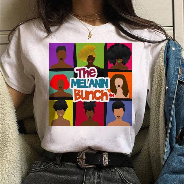 Vogue T Shirt Women Melanin T Shirt - 