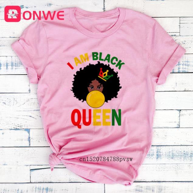 I Am A Strong Melanin Queen T-shirt - Lady Vals Vanity