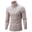 Thick Warm Sweater Men Turtleneck Sweaters Slim Fit Pullover Men Knitwear Male Double collar - 