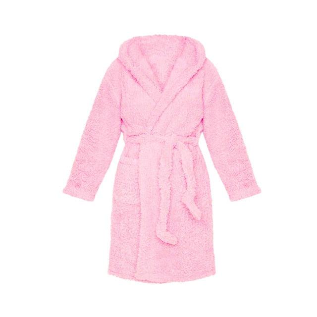 2020 Winter Kimono Robe Plush Fleece - Lady Vals Vanity