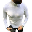 Thick Warm Sweater Men Turtleneck Sweaters Slim Fit Pullover Men Knitwear Male Double collar - 