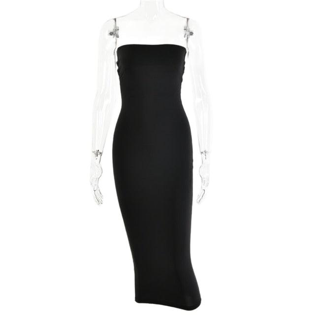 Sibybo Off Shoulder Strapless - 