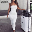 Sibybo Off Shoulder Strapless - 