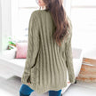 Winter Warm Candy Color Knitted Cardigan Long Sleeve Women Sweaters - 