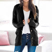 Winter Warm Candy Color Knitted Cardigan Long Sleeve Women Sweaters - 