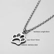 Couples / Men /Women - Simple Long Chain Rectangular Pendant Necklace - Lady Vals Vanity