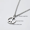 Couples / Men /Women - Simple Long Chain Rectangular Pendant Necklace - Lady Vals Vanity