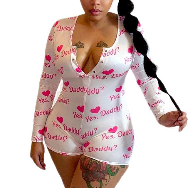 Long Sleeve Women Pajamas Onesie for Adults - Lady Vals Vanity