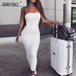 Sibybo Off Shoulder Strapless - 