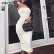 Sibybo Off Shoulder Strapless - 