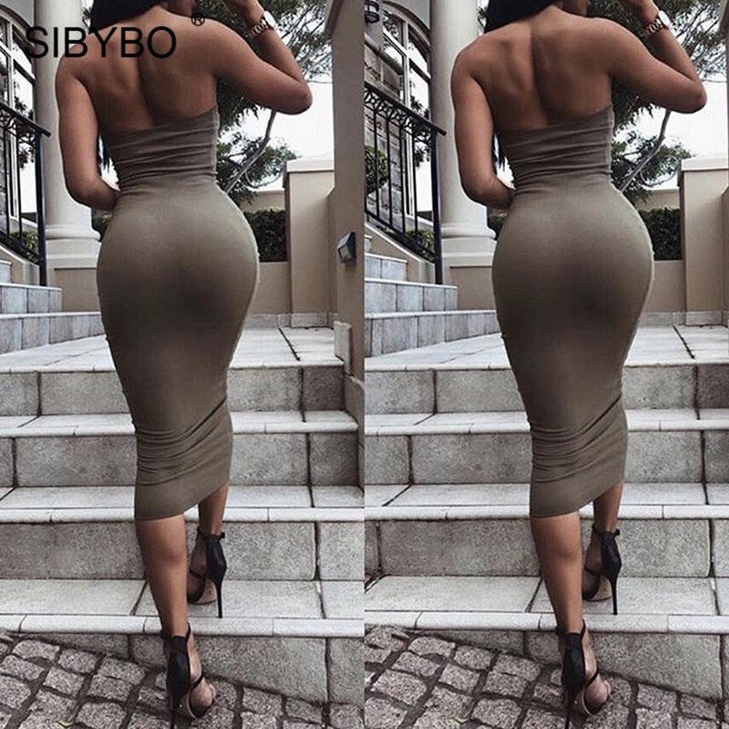 Sibybo Off Shoulder Strapless - 