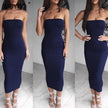 Sibybo Off Shoulder Strapless - 