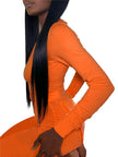 CHRONSTYLE Deep V-neck Buttons Sexy Rompers - Lady Vals Vanity