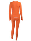 CHRONSTYLE Deep V-neck Buttons Sexy Rompers - Lady Vals Vanity