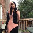 Hugcitar 2020 Long Sleeve Maxi Dress - Lady Vals Vanity