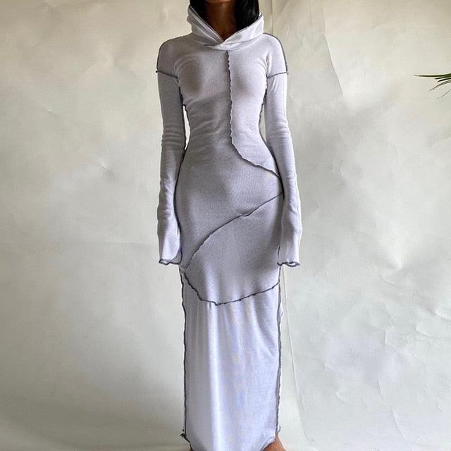 Hugcitar 2020 Long Sleeve Maxi Dress - Lady Vals Vanity