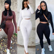 Two Piece Sets  Stretchy Sportswear - 