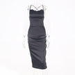 Dulzura Neon Satin -Long Dress - Lady Vals Vanity