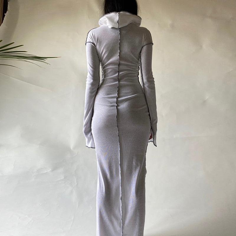 Hugcitar 2020 Long Sleeve Maxi Dress - Lady Vals Vanity