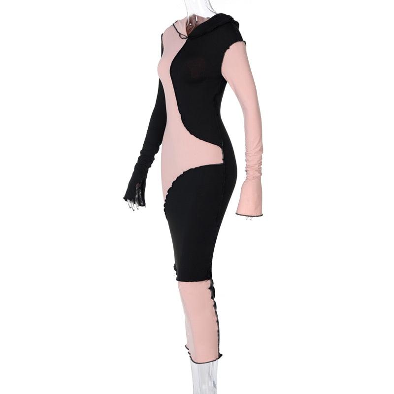 Hugcitar 2020 Long Sleeve Maxi Dress - Lady Vals Vanity