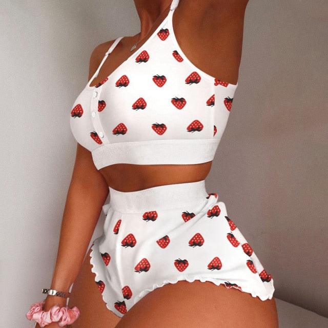 2 Pieces Kawaii Strawberry 2022 - Lady Vals Vanity