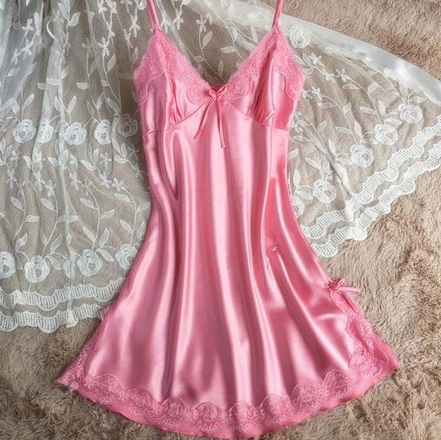 Sexy Lingerie Nightgown Off Shoulder - Lady Vals Vanity