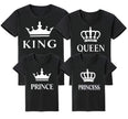 Family Matching Mommy / Father Son / Daughter Clothing King Queen - Lady Vals Vanity