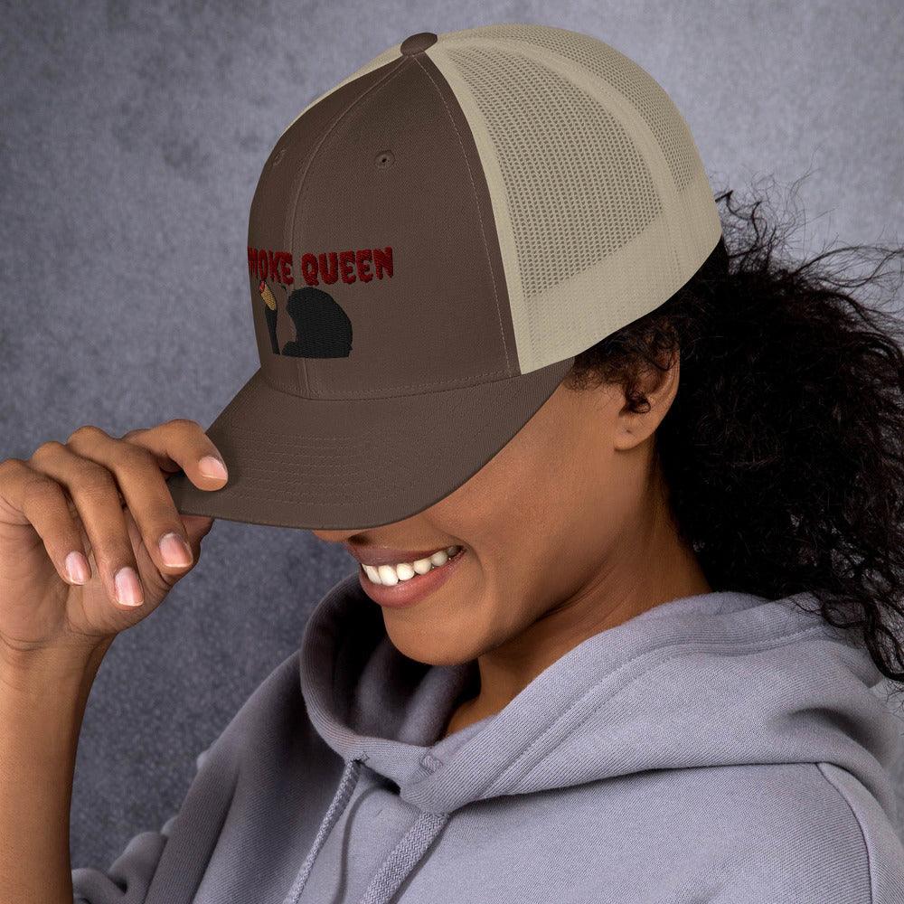 Smoke Queen Trucker Cap - "I'M PERKY" Boutique